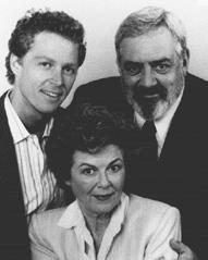William Katt, Barbara Hale and Raymond Burr