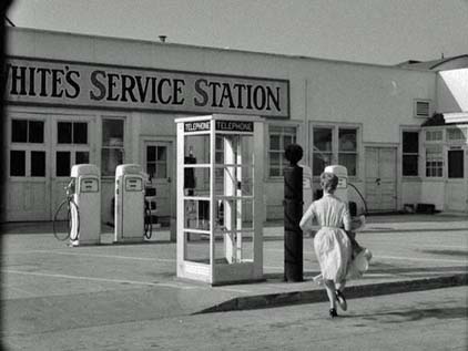 The service station