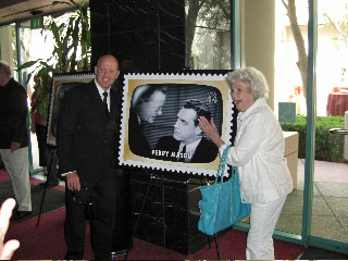 Tim Talman and Barbara Hale